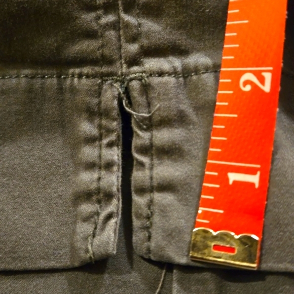 Bandolinoblu Crop length Pants Olive color 5 Pockets Women size 20W - Picture 15 of 15